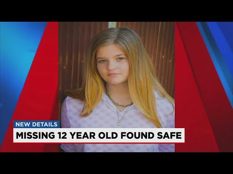 Missing 12-year-old found safe after extensive search