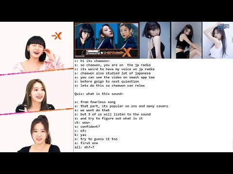 220617 [LE SSERAFIM] All Night Nippon X (Eng Sub)